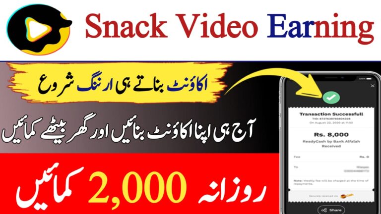 Easy Ways to Make Money with Snack Video App